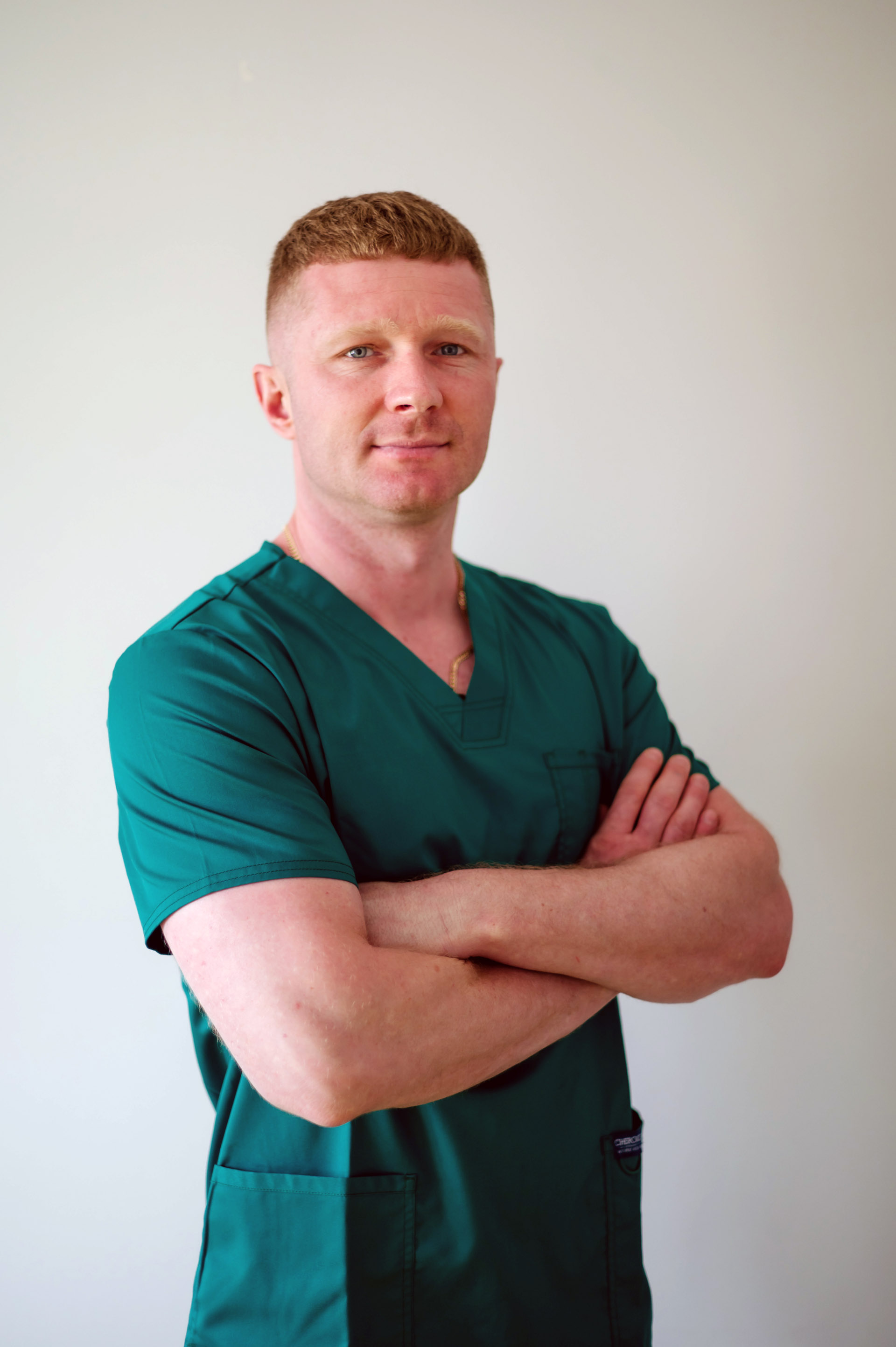 Dawid Burak — fizjoterapeuta Gabinetu Fizjoterapii Burak Wieruszów