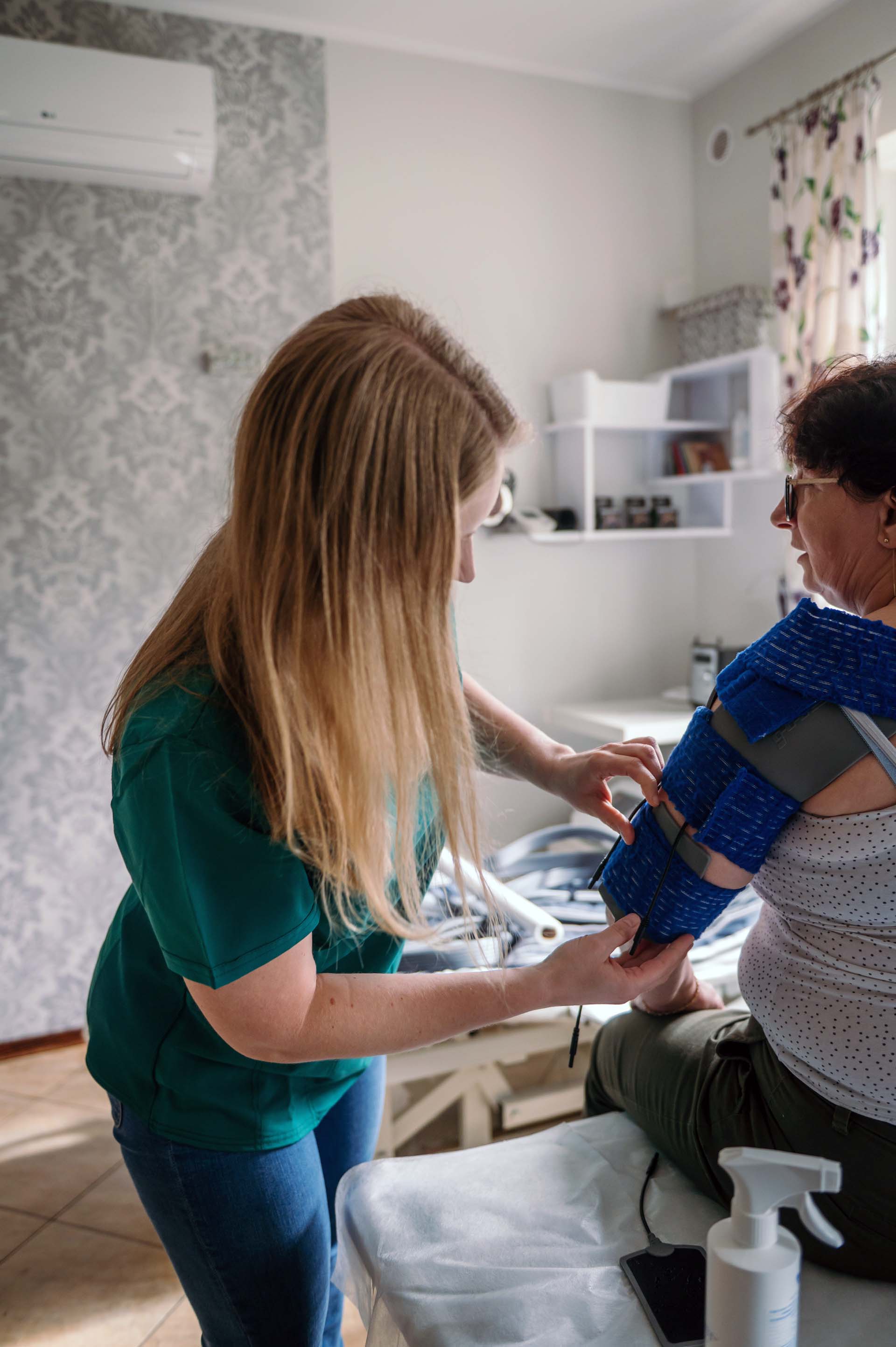 Rehabilitacja onkologiczna i naczyniowa — drenaż limfatyczny aparatem BOA